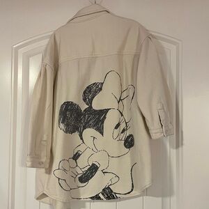 NWT Girl size 4-5 oversized Minnie Mouse shacket